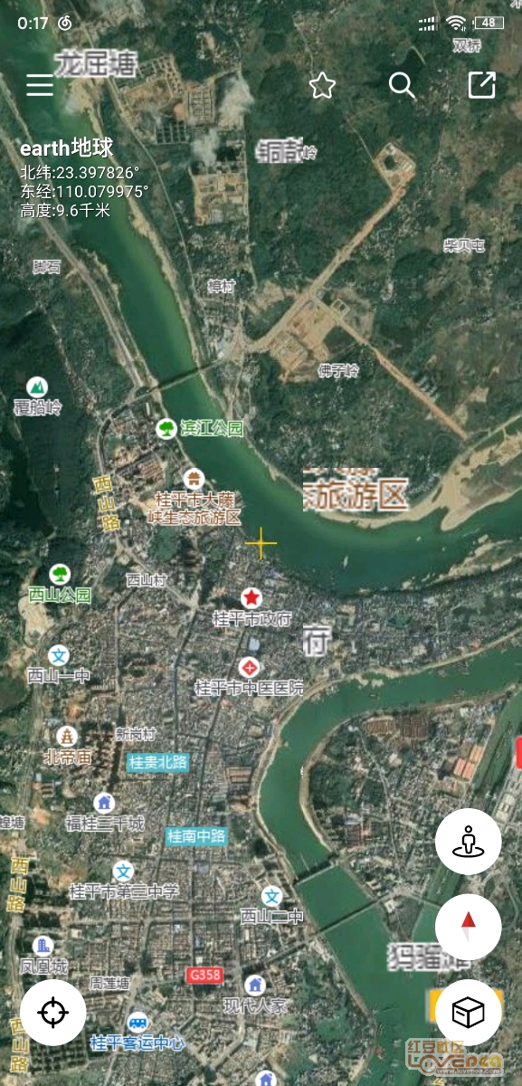 最新桂平衛(wèi)星地圖，開(kāi)啟一段溫馨有趣的探索之旅