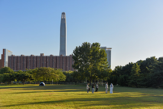 天津新公園亮相，城市綠肺開啟新篇章